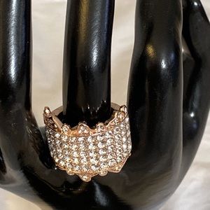 New Gold and Silver stunning cluster of  beautiful stones !